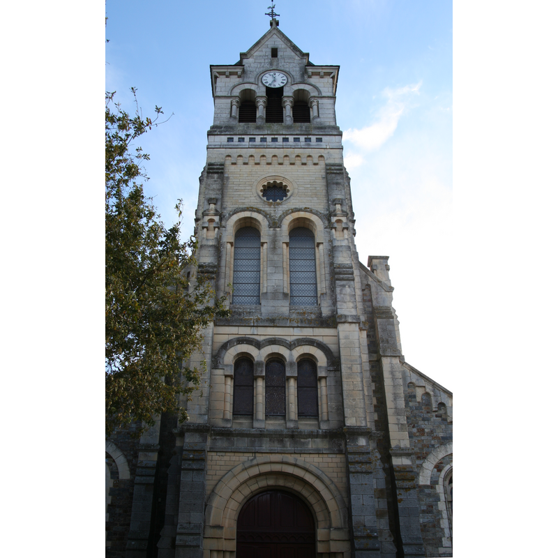 the modern church (19thC) of Saint-Martin de Betton