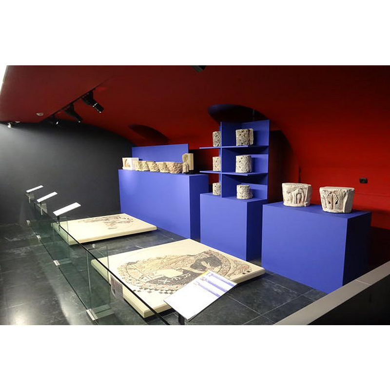 collection of remains from the ruined abbey of Saint-Bertin, now in the Musée de l’hôtel Sandelin, Saint-Omer