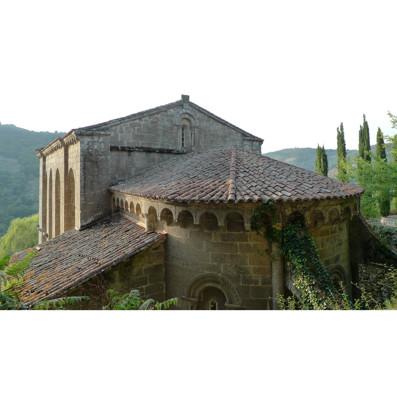 Source caption: "Imaxe traseira de San Estevo de Ribas de Miño en O Saviñao".