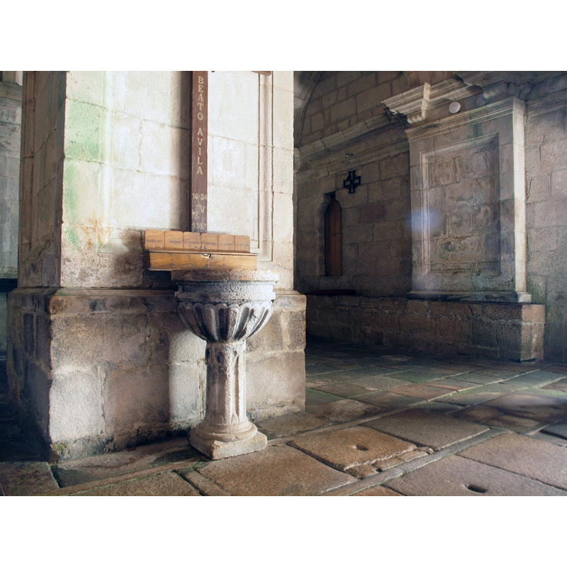 near the west entranceway