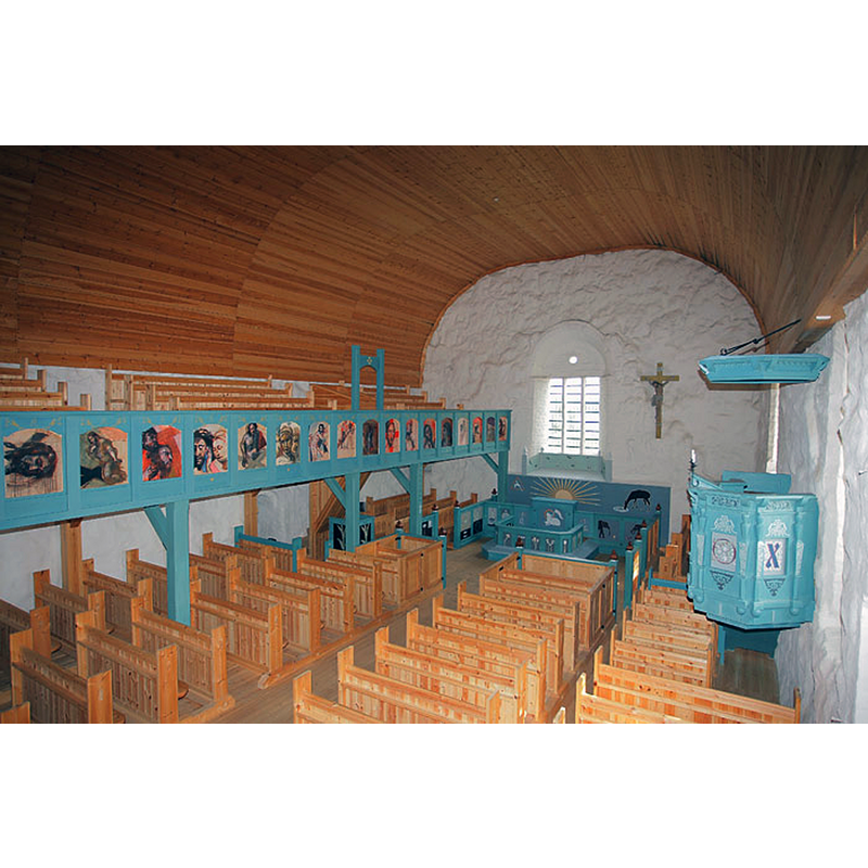 the reconstructed interior probably ca. 2005