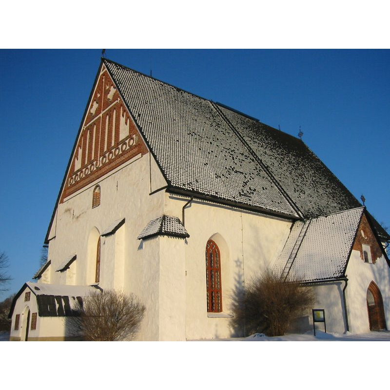 view of the church a few months before the fire of 29 May 2006