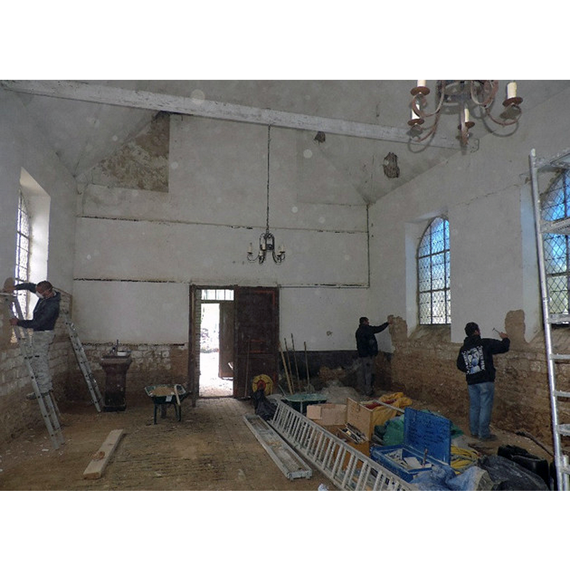 during the 2013 restoration