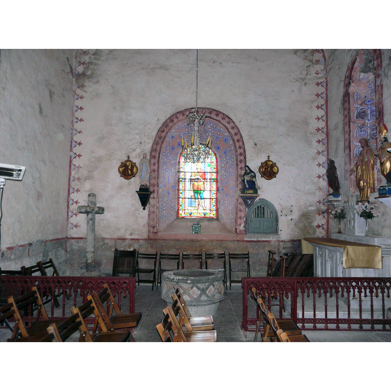 in the north transept chapel