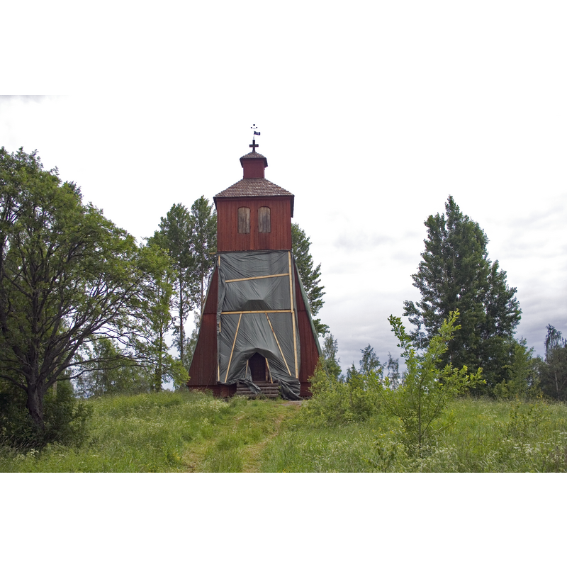 the detached bell tower
