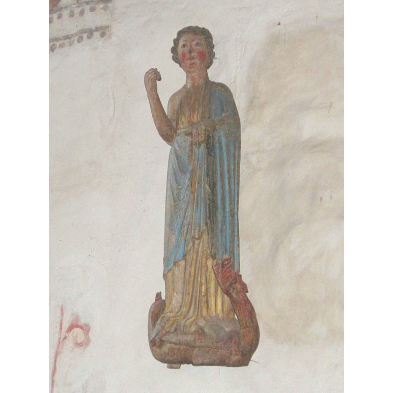 dated ca. 1180? (Åsa Ringbom 2012: "in skulptur av baltisk ek, dendrokronologiskt daterad till ca 1180.")