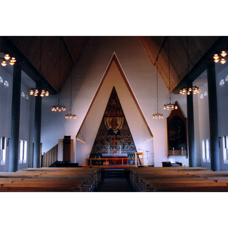 the new (1958) parish church at Vardø