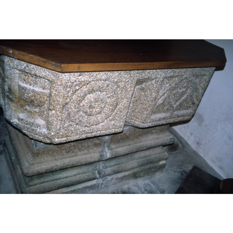 seen here on the left side