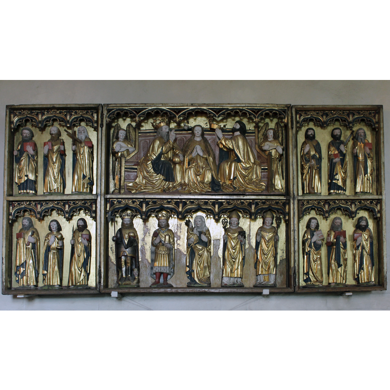 mid-15thC? now decorating the north wall of the nave