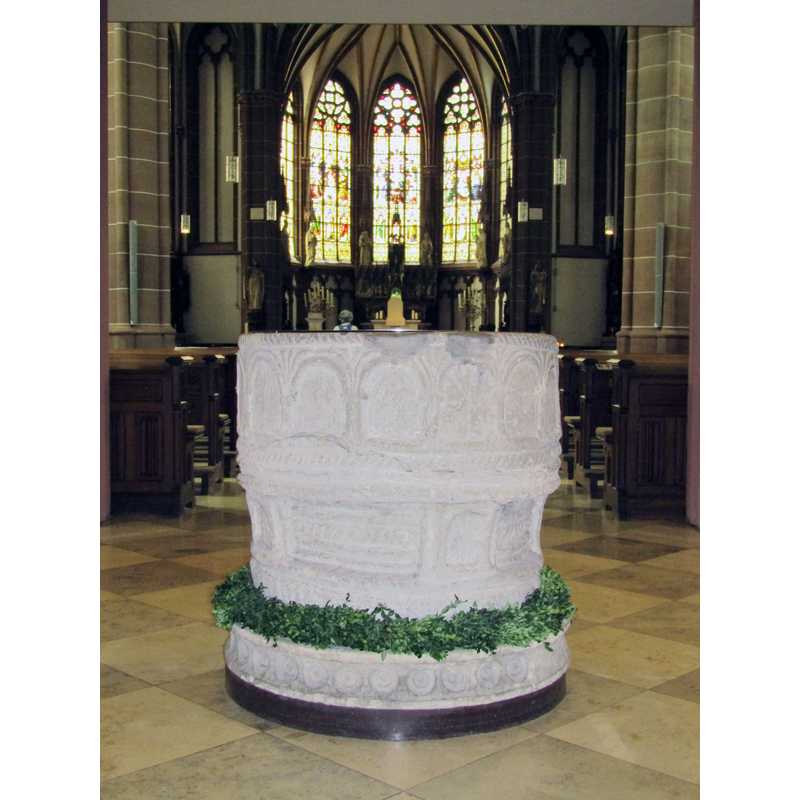 the medieval Bentheim font