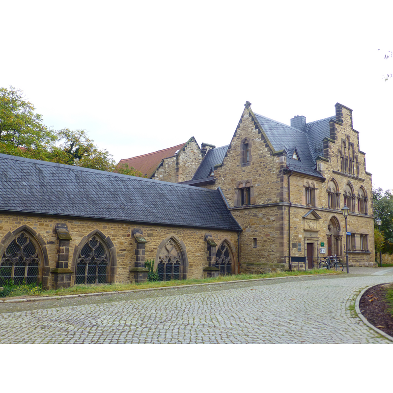 the cathedral grounds south of the church