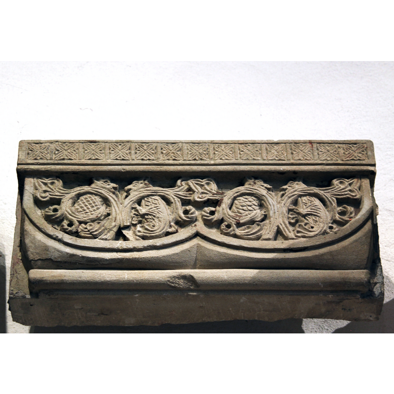 Inside the Petrikapelle & Stiftskammer, Warendorf, just outside Freckenhorst [we are grateful to the curator for the access and permission to photograph the objects inside the former chapel; the collection includes objects from the old collegiate church of Freckenhorst and the old monastery]