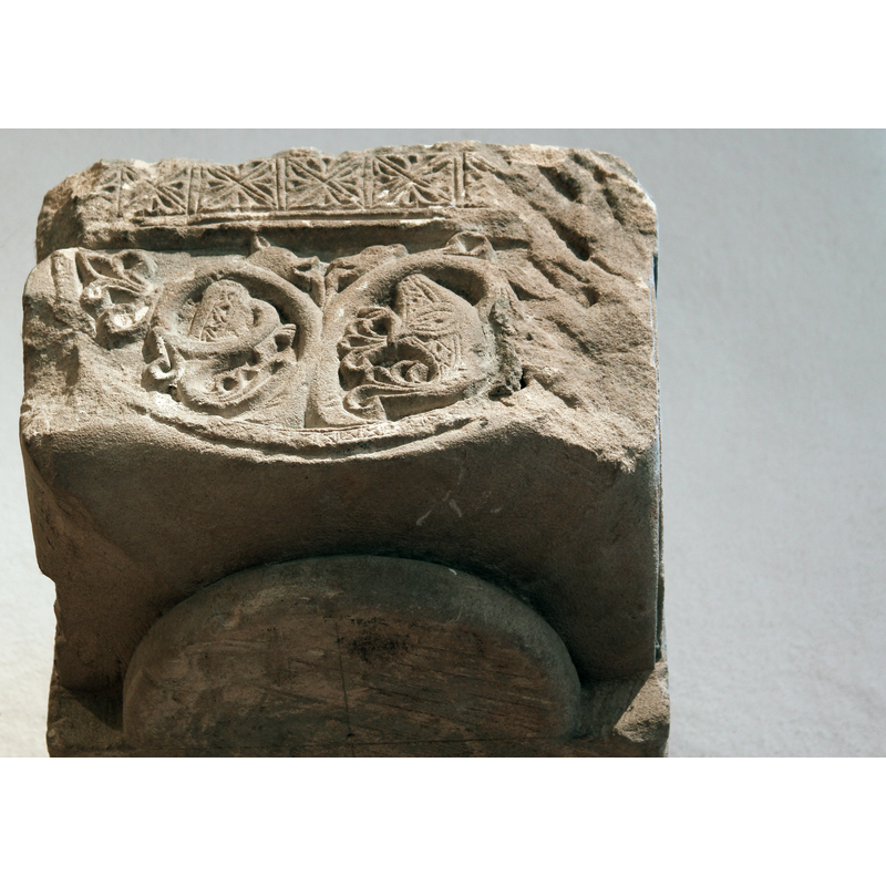 Inside the Petrikapelle & Stiftskammer, Warendorf, just outside Freckenhorst [we are grateful to the curator for the access and permission to photograph the objects inside the former chapel; the collection includes objects from the old collegiate church of Freckenhorst and the old monastery]
