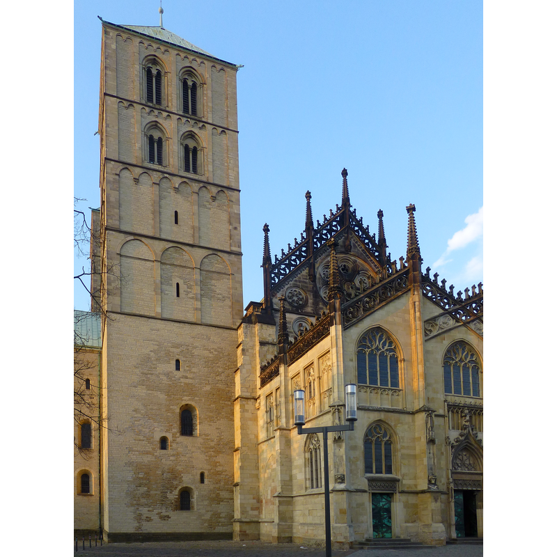 the south side of the tower