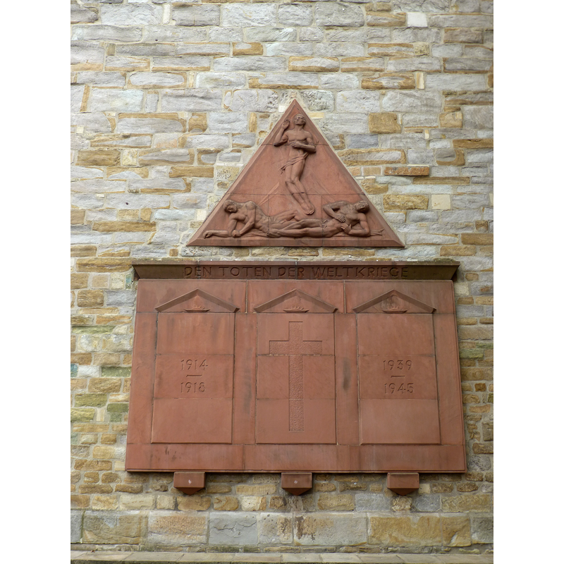 "Den Toten der Weltkriege: 1914-1918 -- 1939-1945"