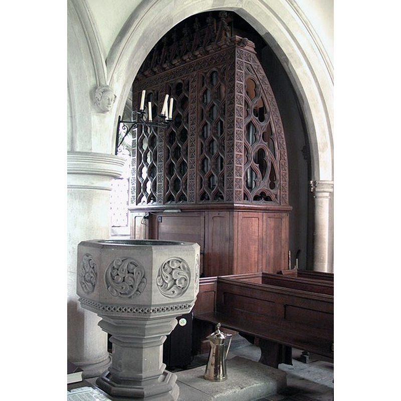 the modern font and organ