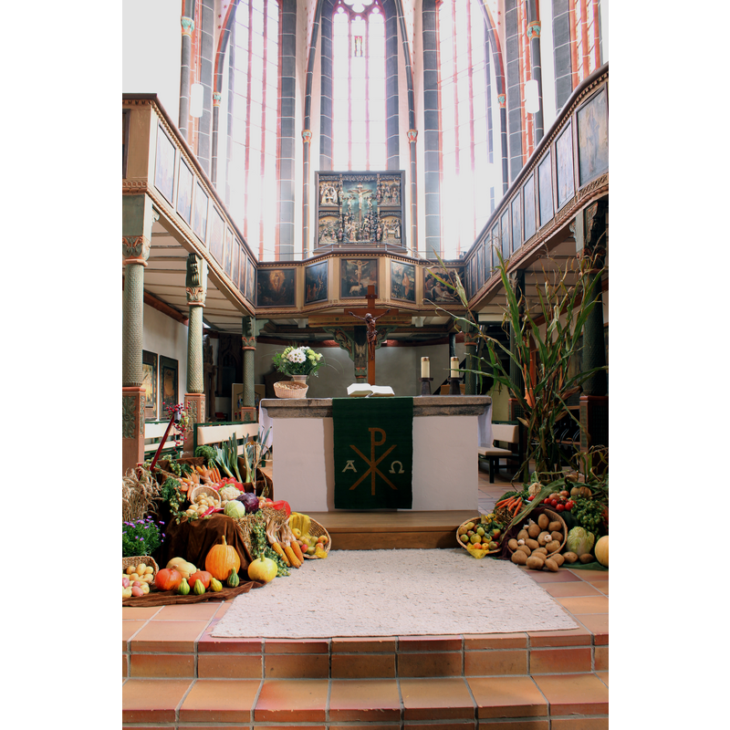 there is a gallery in the chancel