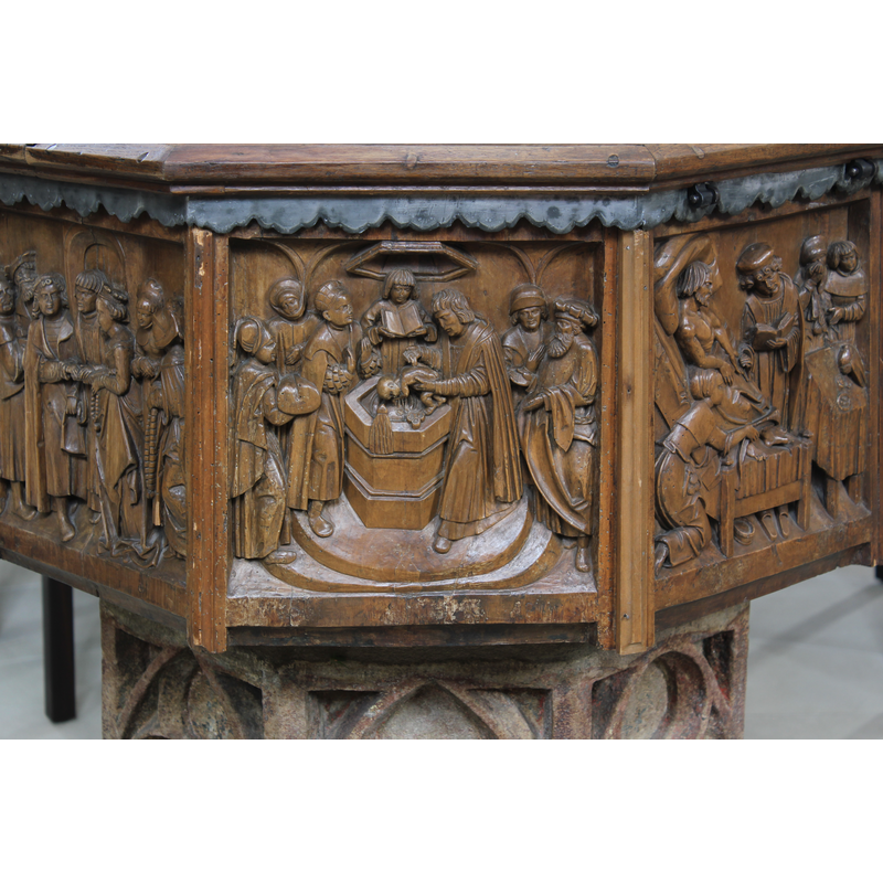 the modern wooden font