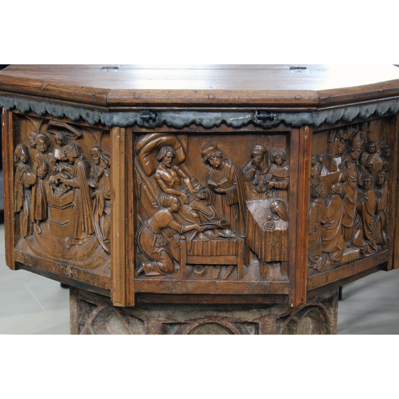the modern wooden font
