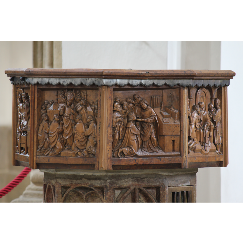 the modern wooden font