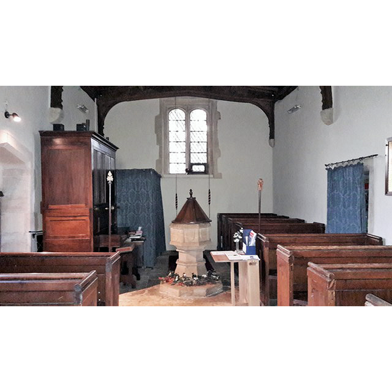 with the font and cover in view