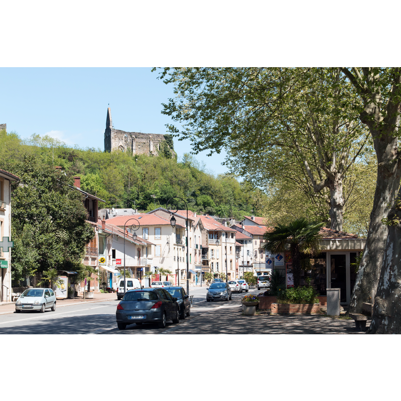 Source caption: "The church Our Lady, seen from the boulevard Jean Jaurès."