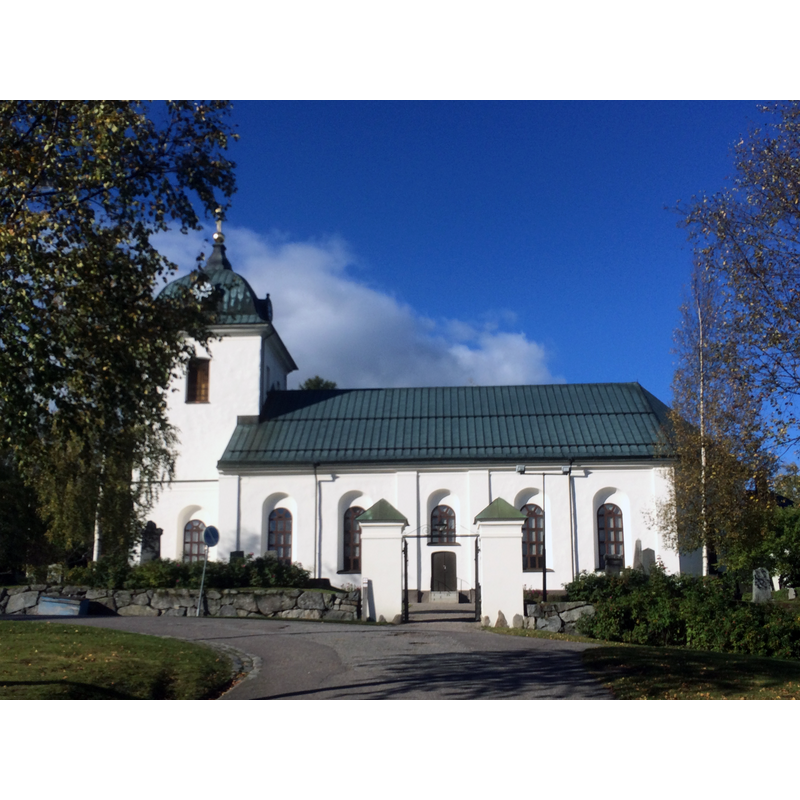 the modern church at Selånger