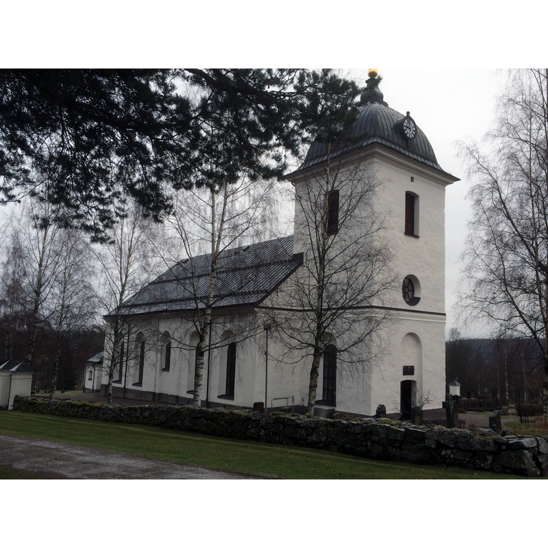 the modern church at Selånger