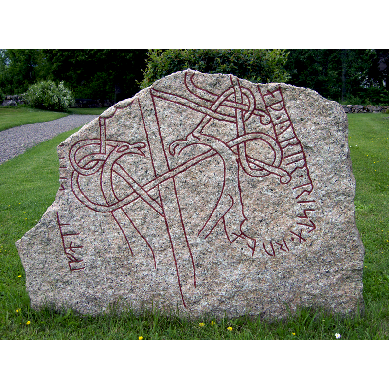 Source caption: "Upplands runinskrifter nr 880 - Skogstibble kyrka".