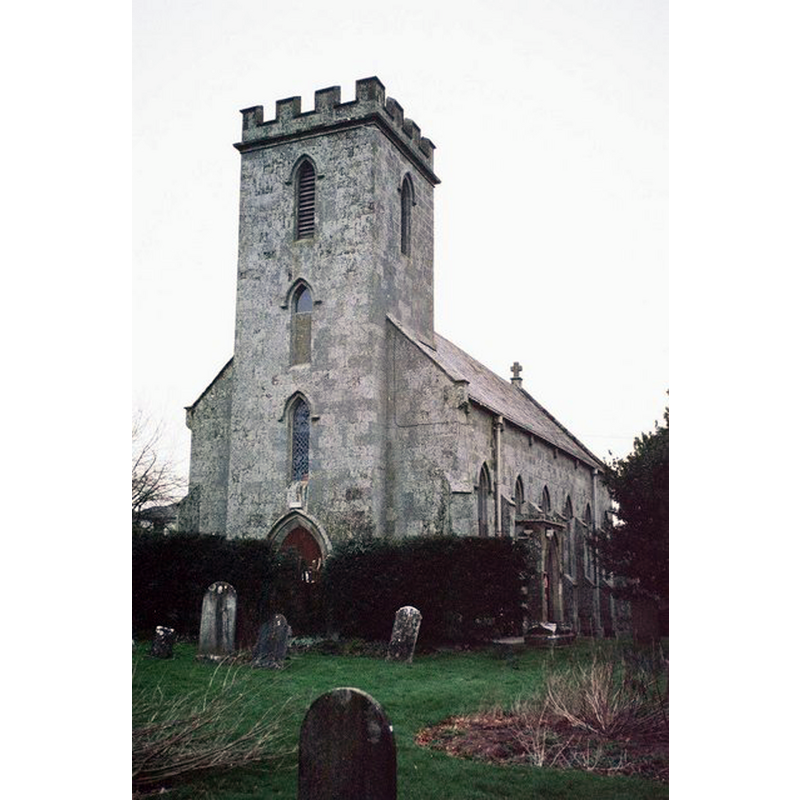 Source caption: "Cann: former parish church of St. Rumbold. Although this is Cann's former parish church, it is quite some distance from Cann and is comfortably within the parish of Shaftesbury. It is now used as an arts centre for the neighbouring school."