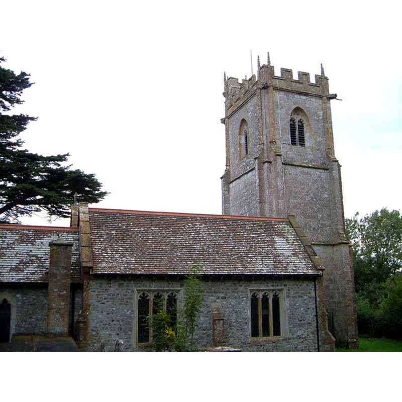 Source caption: "Church of St Michael and All Angels, Chaffcombe. Plenty of C15 work still in evidence in this church in a charming village."