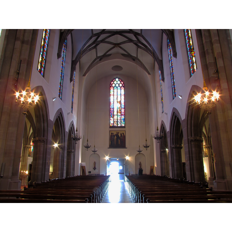 the Catholic area of the interior: