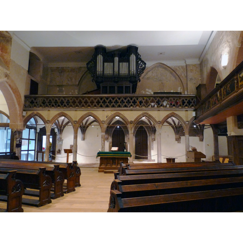 in the Protestant area of the interior: