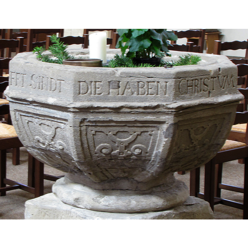 on the panels of the underbowl