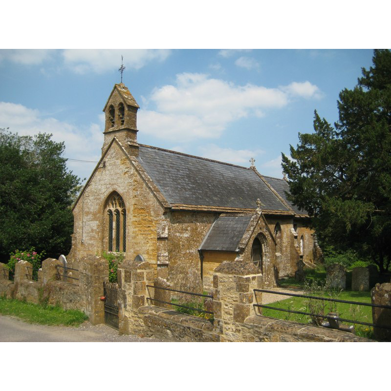 Source caption: "St Nicholas Church Dinnington. Originally established in 1207, this church has withstood many alterations through the ages, the most recent in 1863."