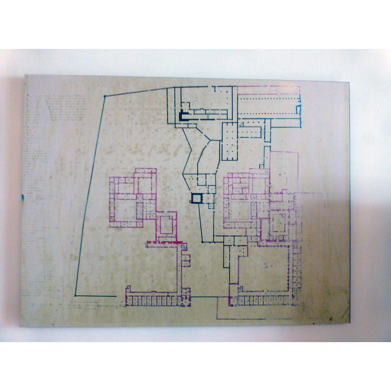 plan of the monastery interior