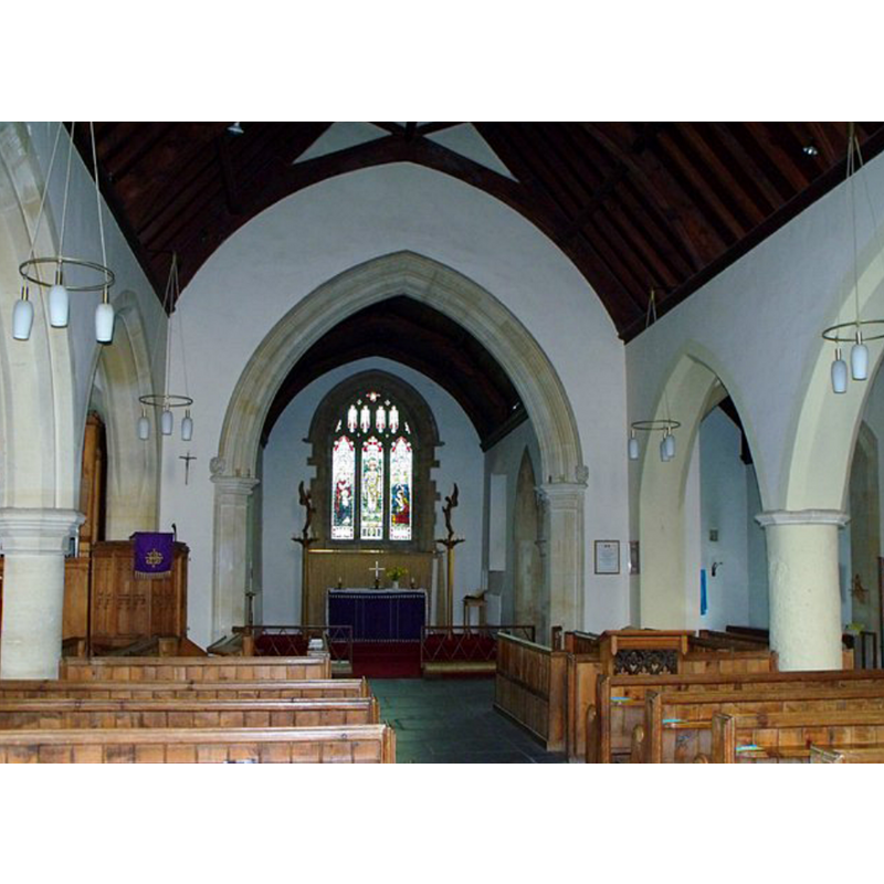 Source caption: "St Peter's church in Bridge Street was originally a dependent chapel of St Decuman's, Watchet and dedicated to All Saints. It was largely rebuilt in the 19th century, and is Grade II* listed. It may not be the most spectacular church, but had a simple charm and was well used."