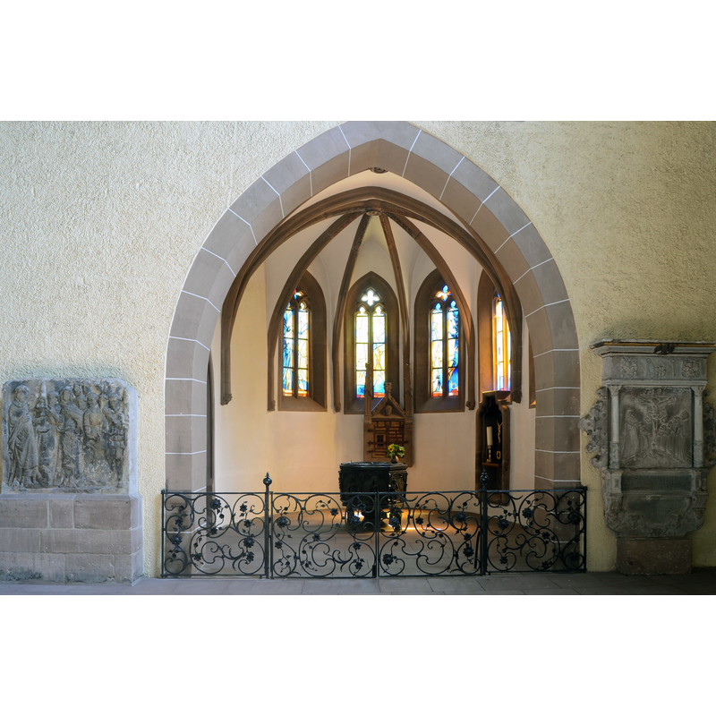 the font in the Heilig-Blut-Kapelle