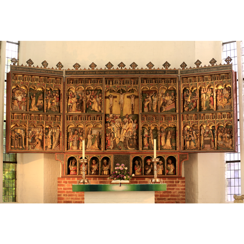 the retable of the main altar