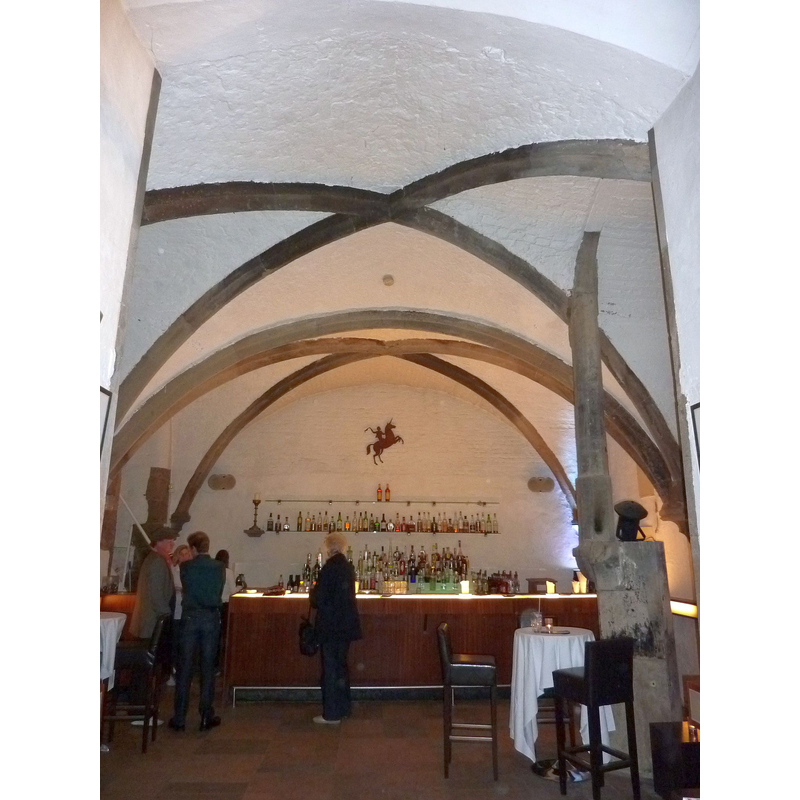 very little remains of the church, and most of it re-built -- this part is used as a 'lounge'