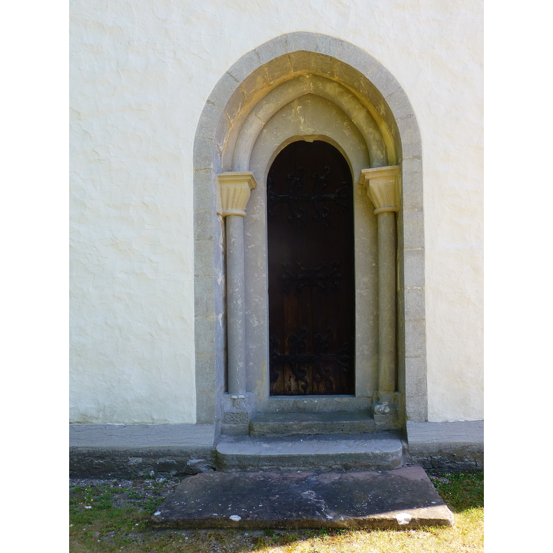 opening into the tower space
