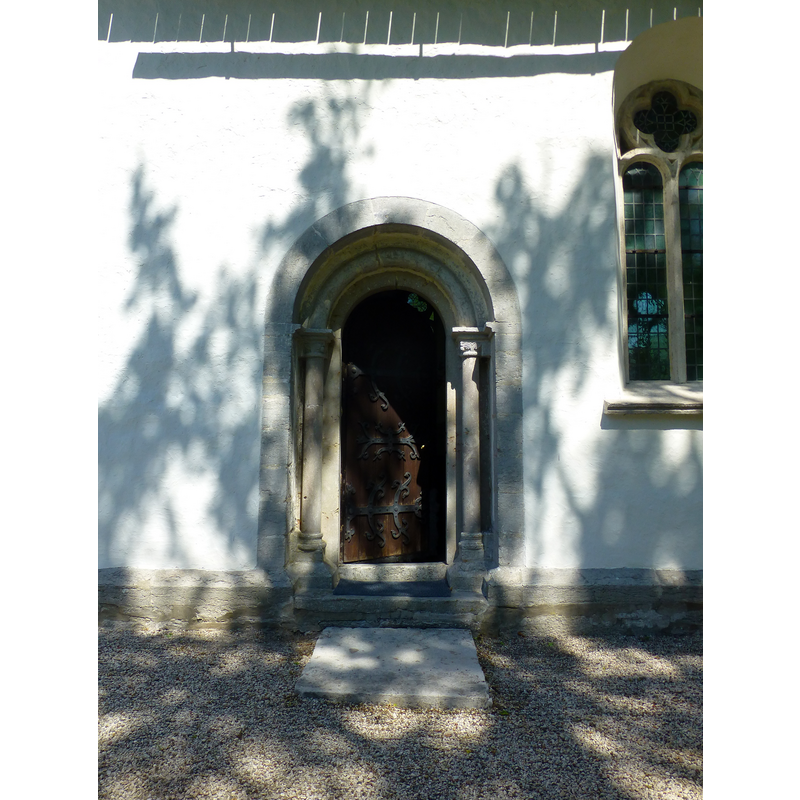 opening into the nave