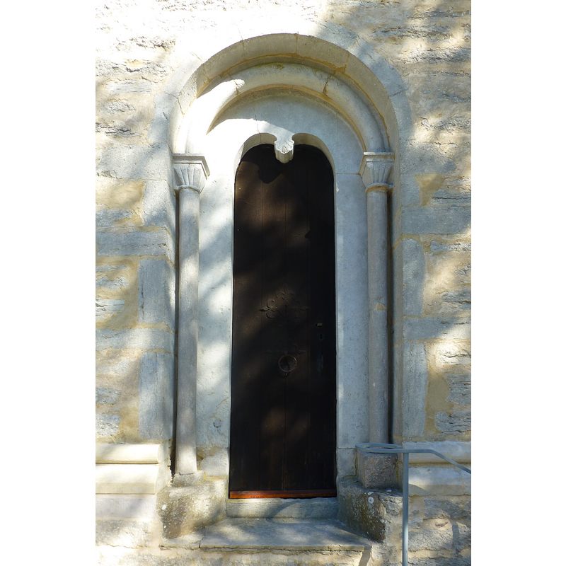 opening into the tower space from the west