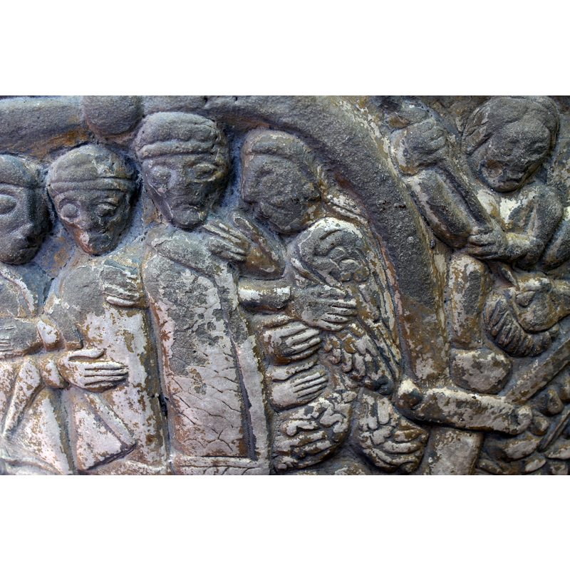 Visitation (left) and Annunciation (right)