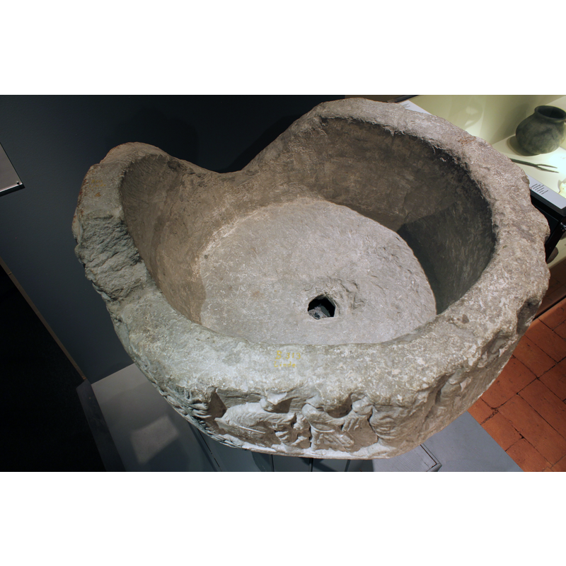 as displayed in the Visby Museum in May 2018