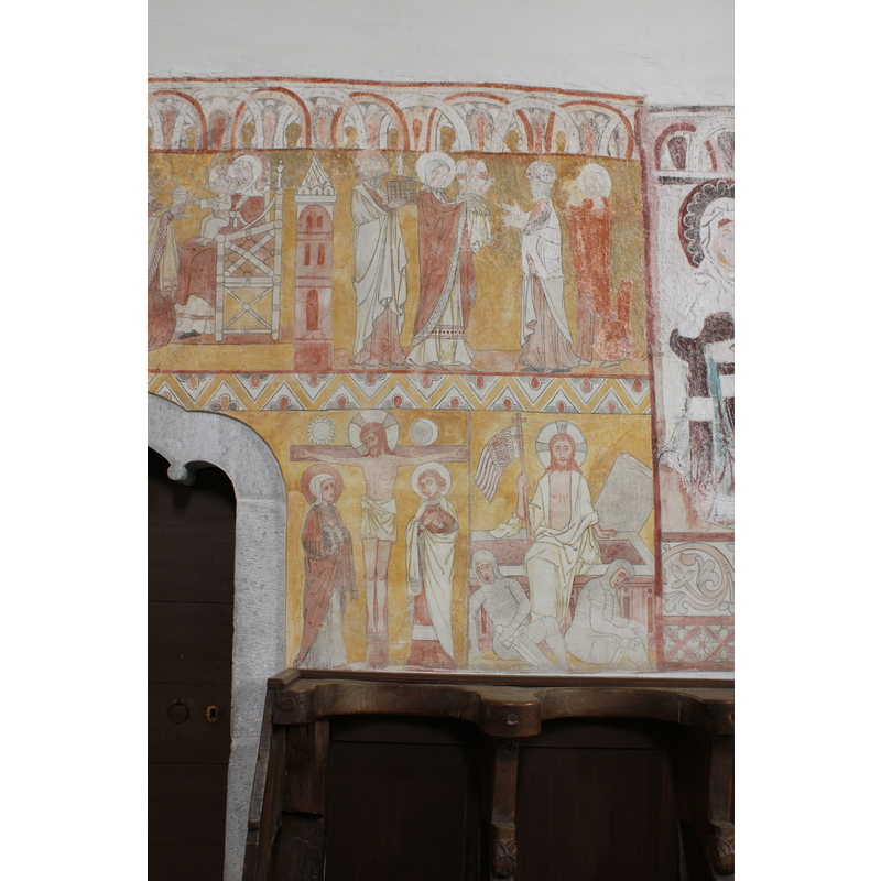 the door way is that of the sacristy