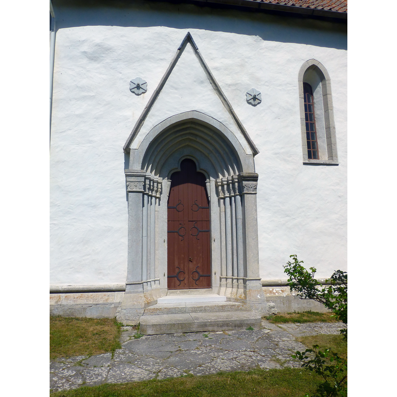 opens into the nave