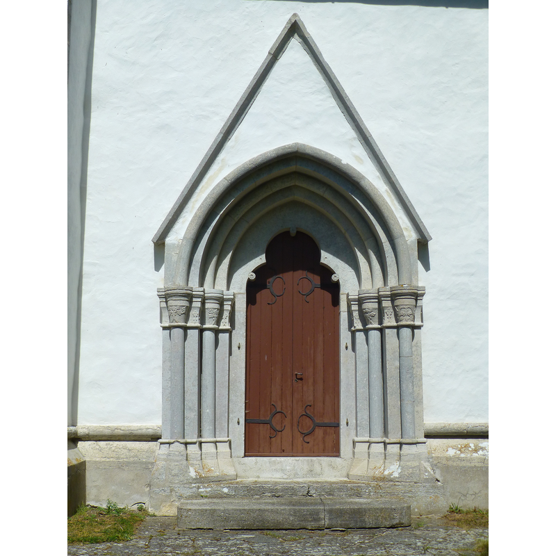 opens into the chancel