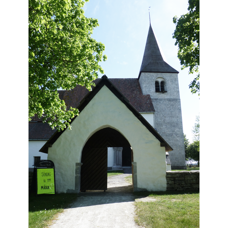 gated lychgate