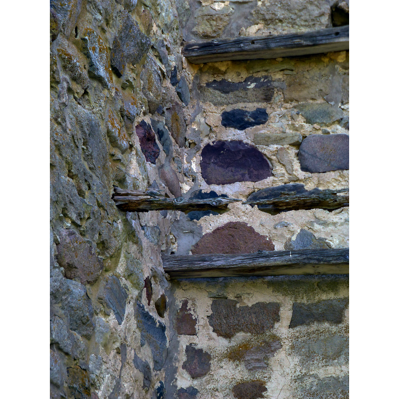 ruins of the 12thC defensive tower [försvarstorn]